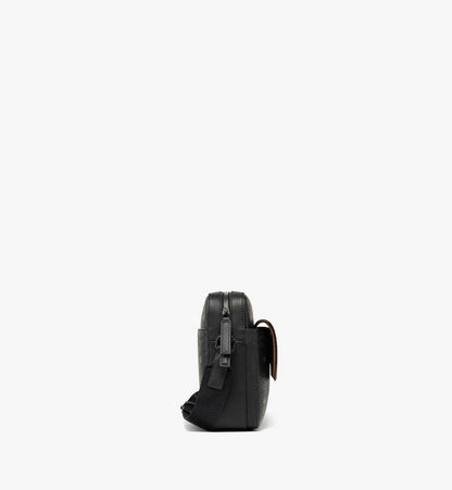 MMRDSTA01BK001-Aren Messenger Bag in Visetos|BLACK