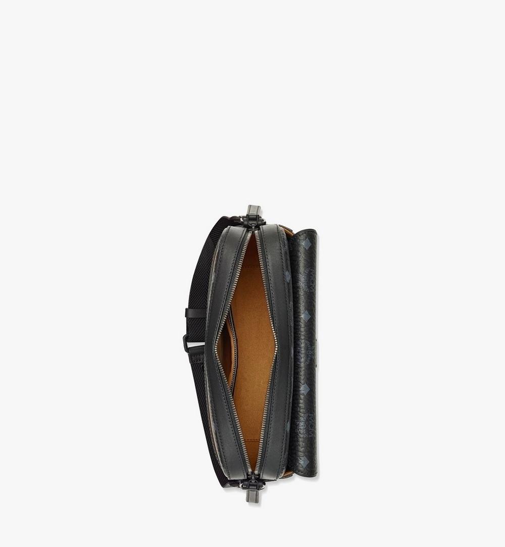 MMRDSTA01BK001-Aren Messenger Bag in Visetos|BLACK