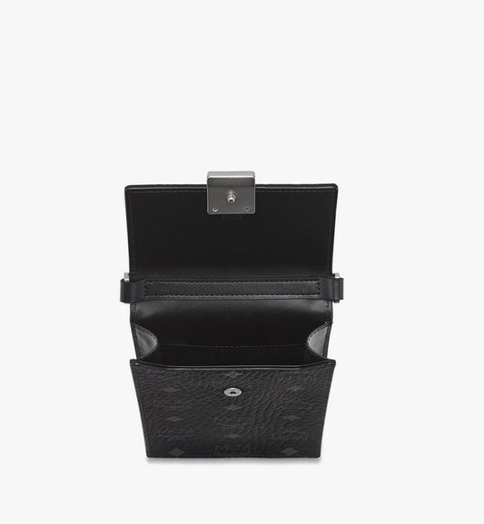 MXZGSTA11BK001-Aren Phone Wallet in Visetos|BLACK
