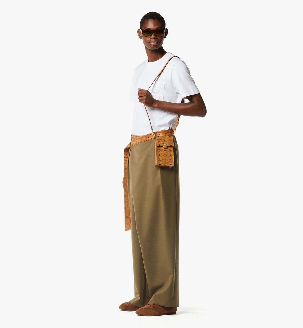 MXZGSTA11CO001-Aren Phone Wallet in Visetos|COGNAC