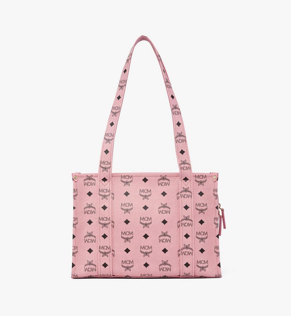 MWTGSTA03PZ001-Aren School Bag Tote in Visetos|SOFT PINK