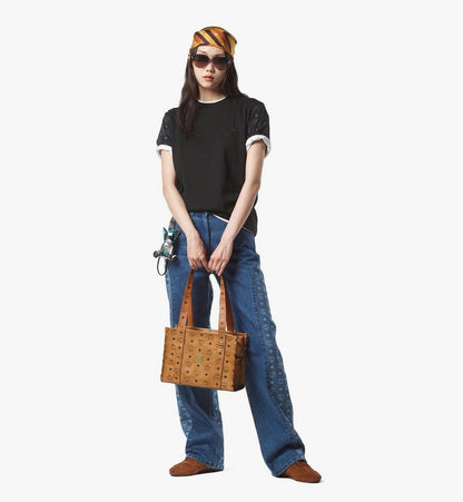 MWTFATA01CO001-Aren School Tote in Visetos|COGNAC