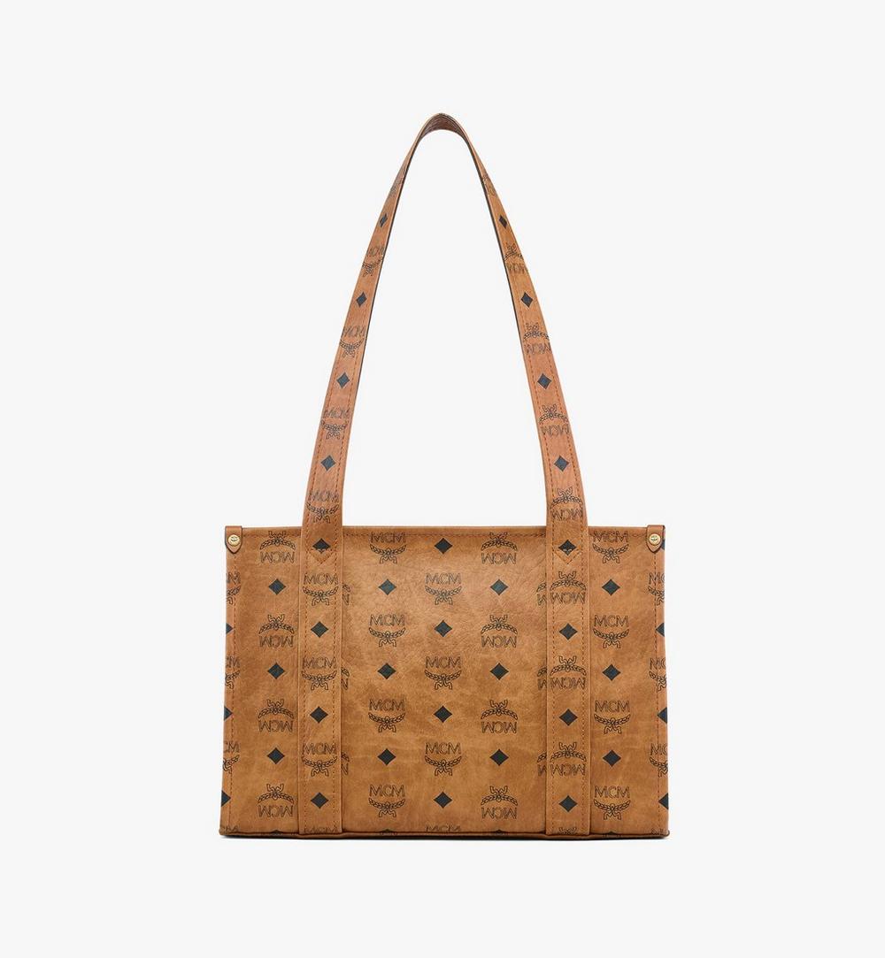 MWTFATA01CO001-Aren School Tote in Visetos|COGNAC