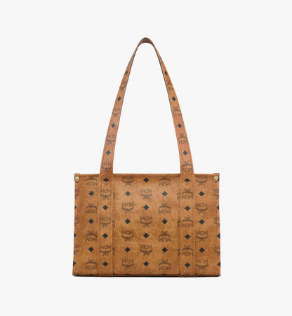 MWTFATA01CO001-Aren School Tote in Visetos|COGNAC