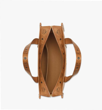 MWTFATA02CO001-Aren School Tote in Visetos|COGNAC