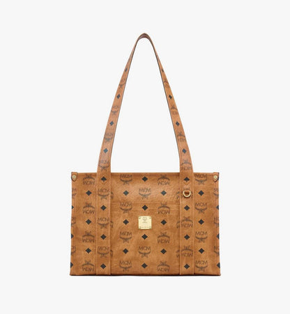 MWTFATA01CO001-Aren School Tote in Visetos|COGNAC