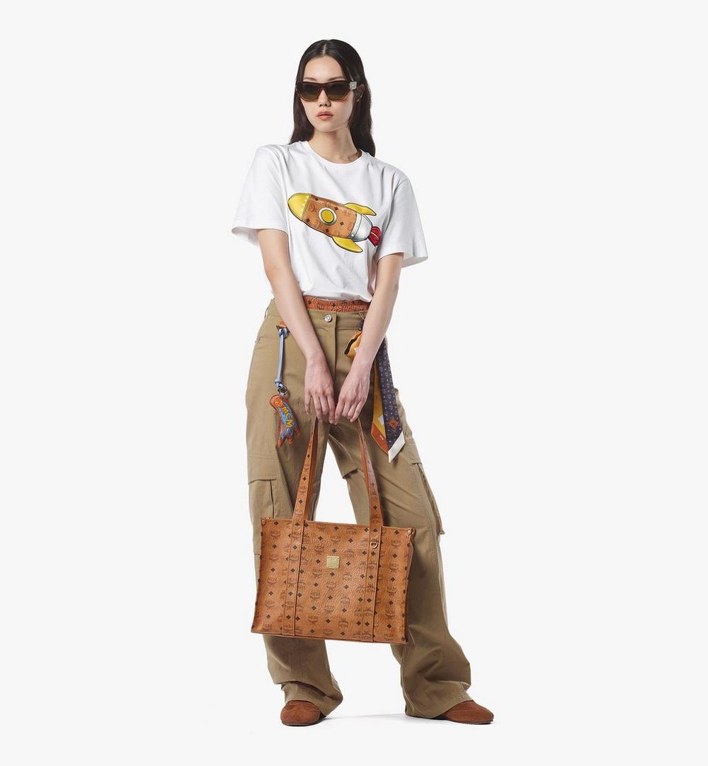 MWTFATA02CO001-Aren School Tote in Visetos|COGNAC