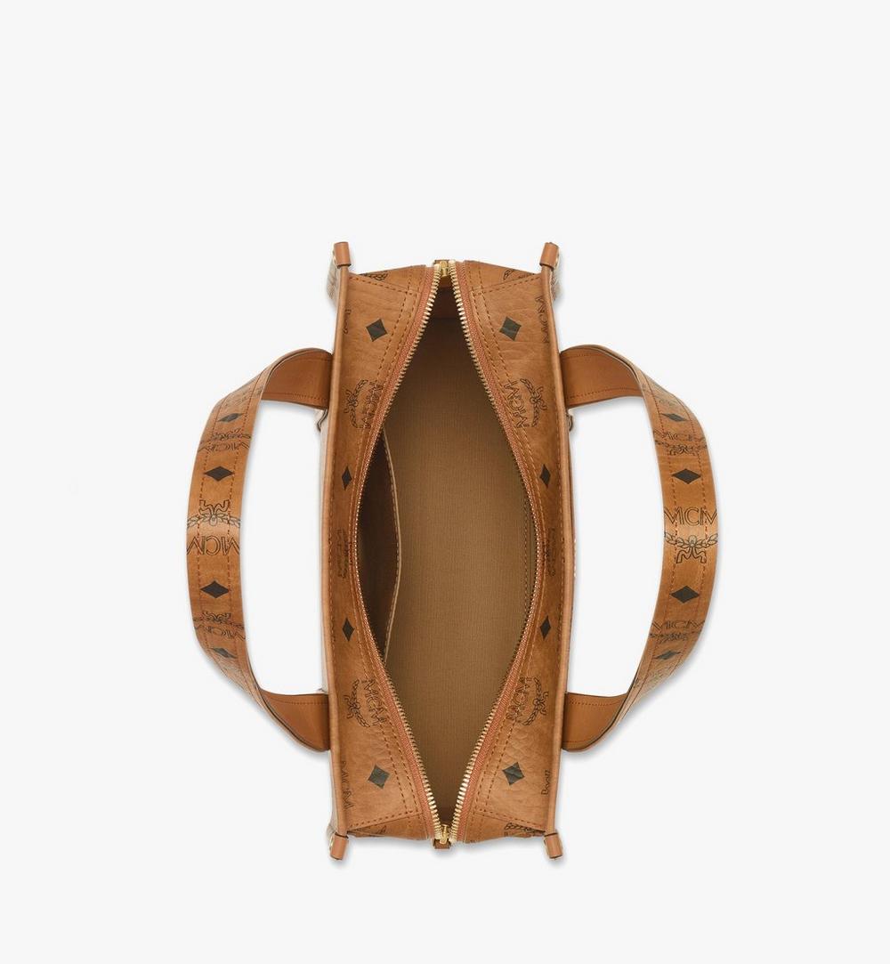 MWTFATA01CO001-Aren School Tote in Visetos|COGNAC