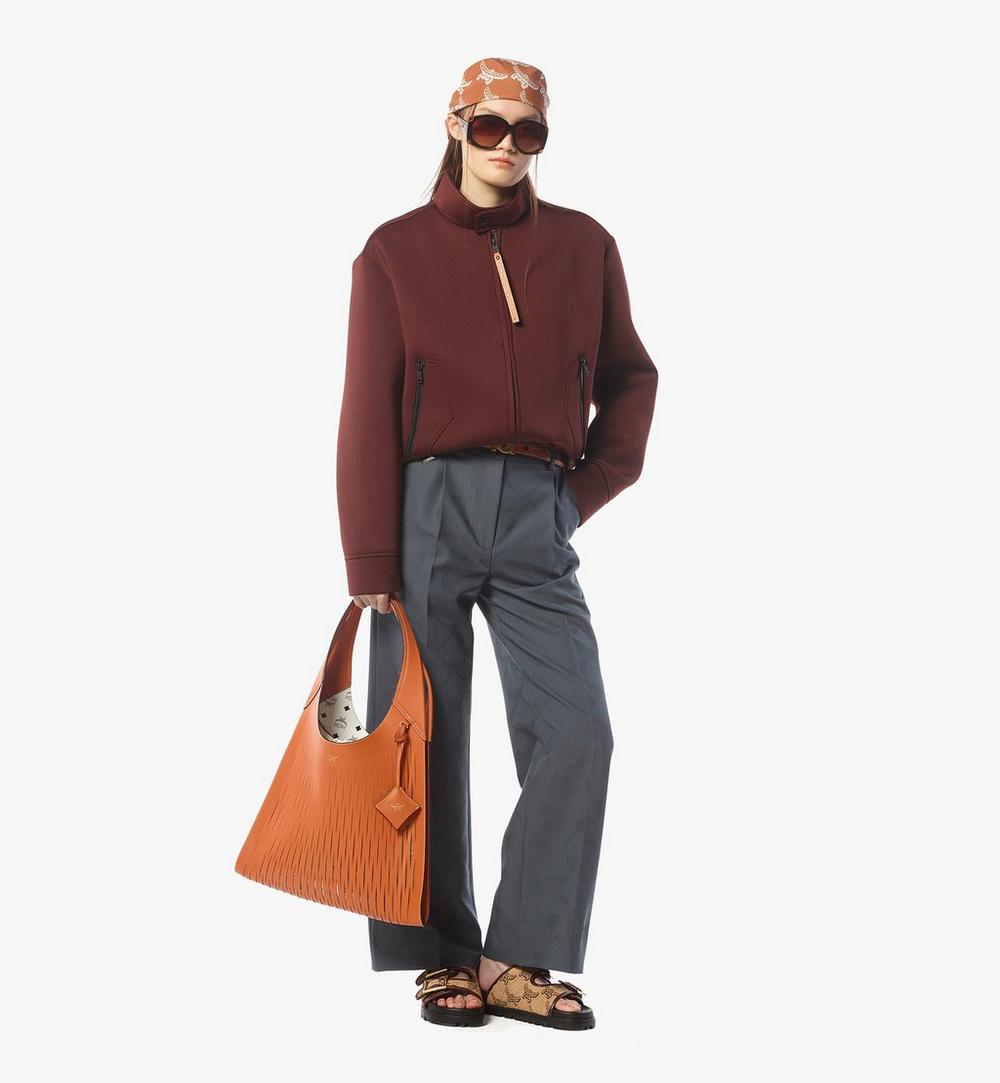 MWPFSTA02CK001-Aren Shopper in Nappa Leather|TERRACOTTA