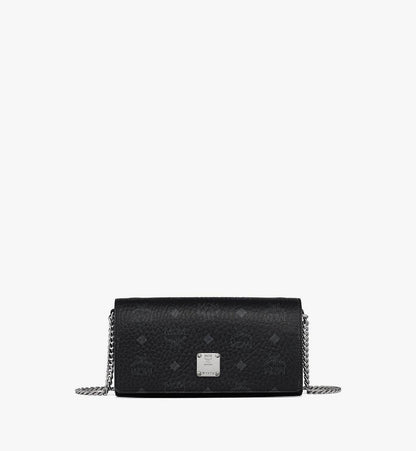 MWRGSTA03BK001-Aren Shoulder Bag in Visetos|BLACK