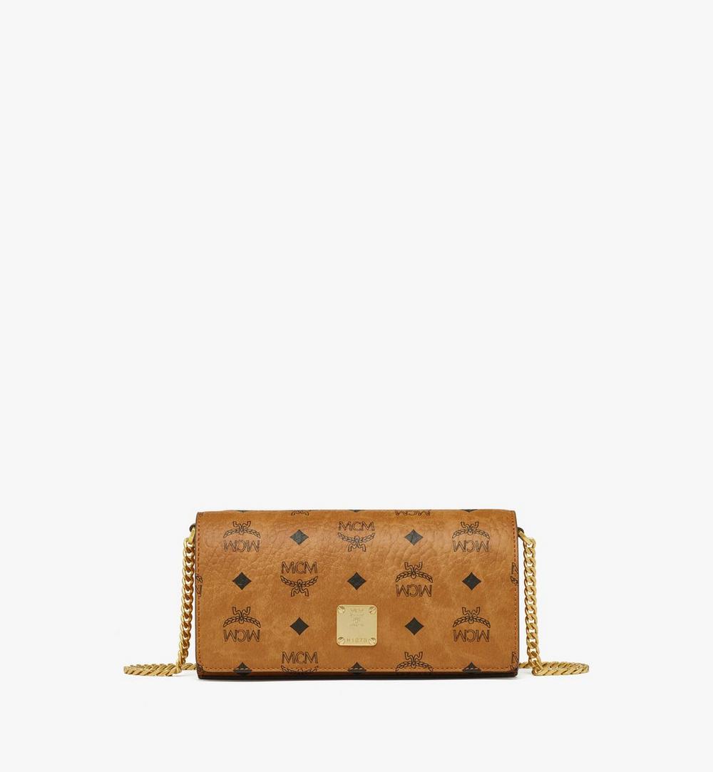 MWREATA01CO001-Aren Shoulder Bag in Visetos|COGNAC