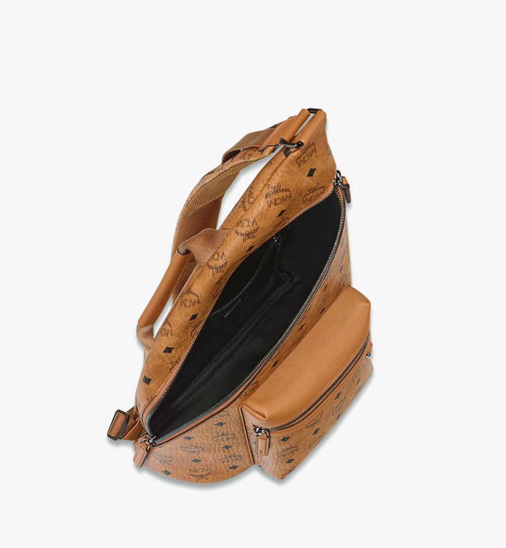 MMLFSTA01CO001-Aren Sling in Visetos|COGNAC
