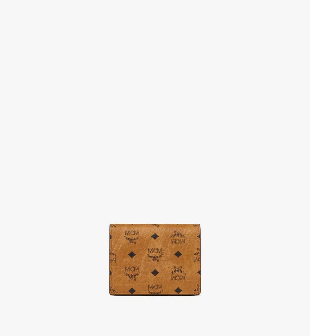 MXSDSTA02CO001-Aren Snap Wallet with Coin Pocket in Visetos|COGNAC