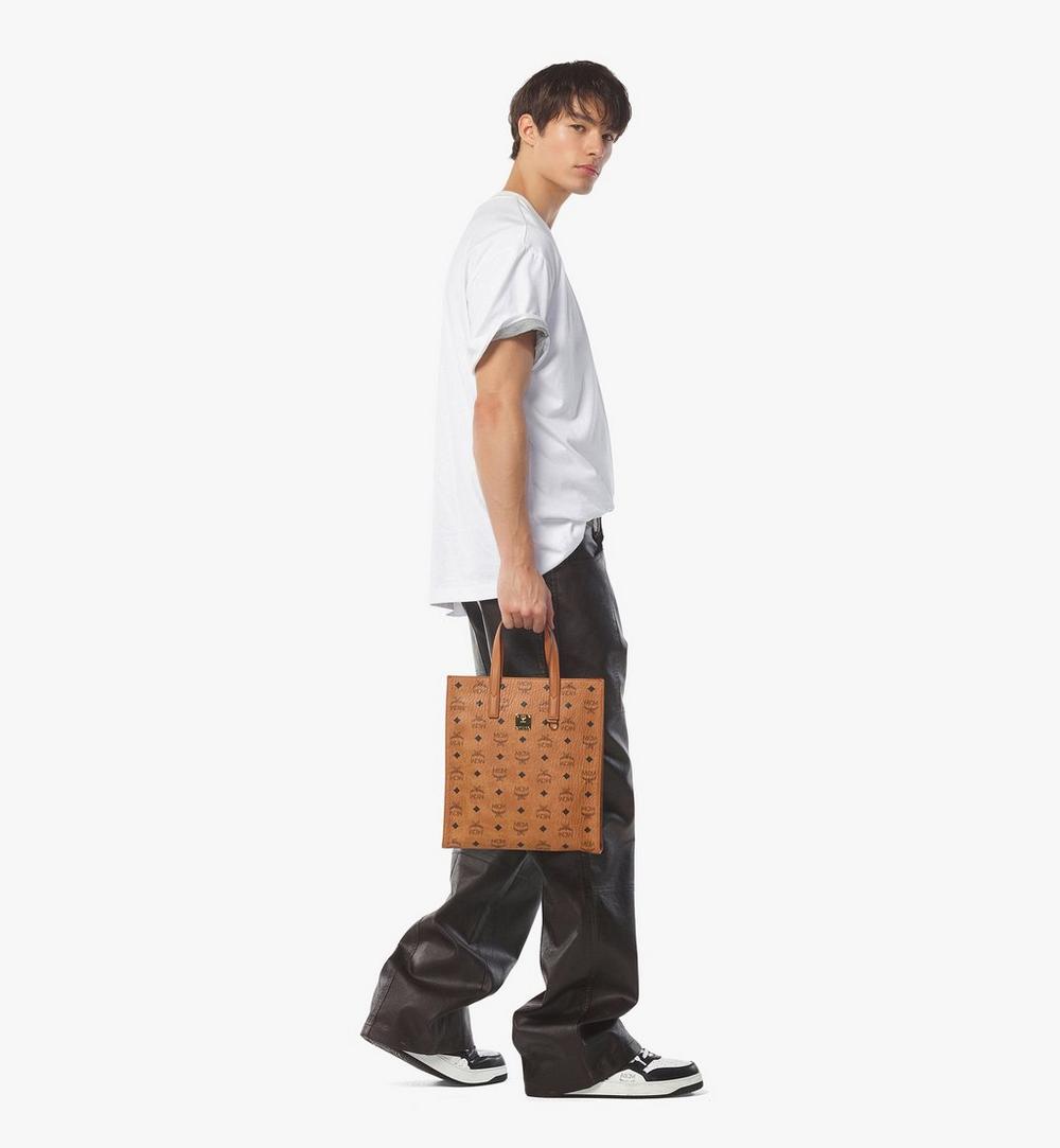 MMTCSKC03CO001-Aren Tote in Visetos|COGNAC
