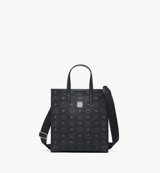 MMTCSKC03BK001-Aren Tote in Visetos|BLACK