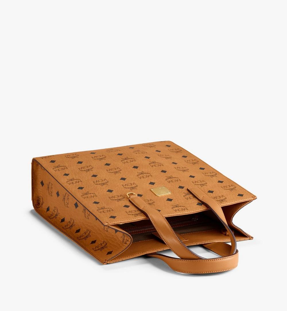 MMTCSKC03CO001-Aren Tote in Visetos|COGNAC