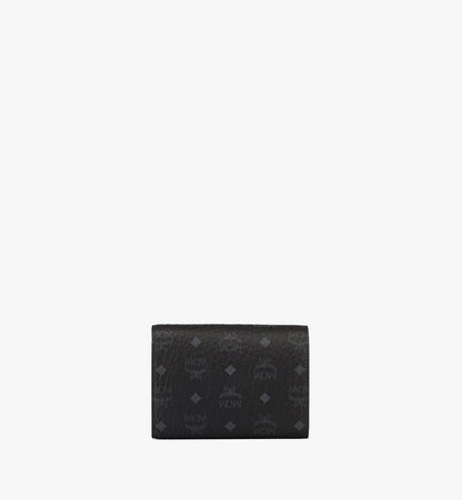 MYSFSTA02BK001-Aren Trifold Wallet in Visetos|BLACK