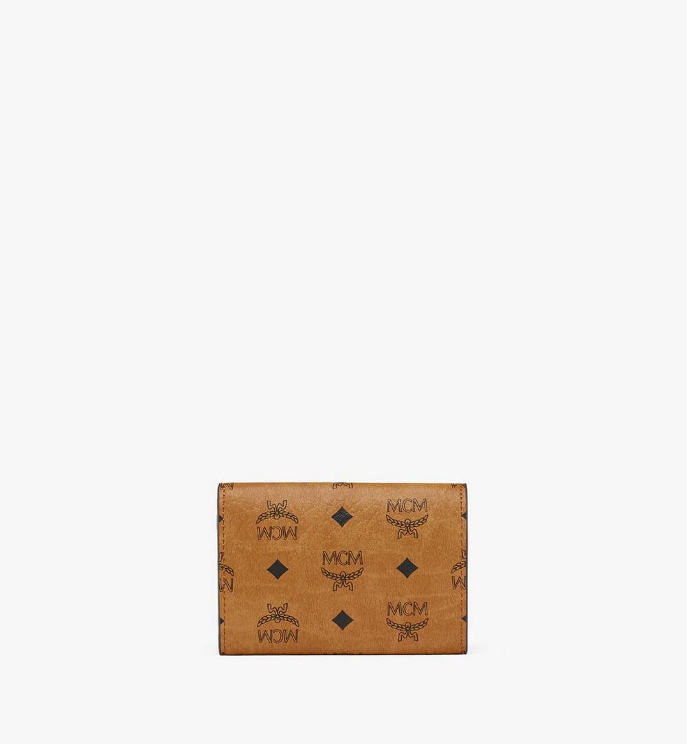 MYSEATA01CO001-Aren Trifold Wallet in Visetos|COGNAC