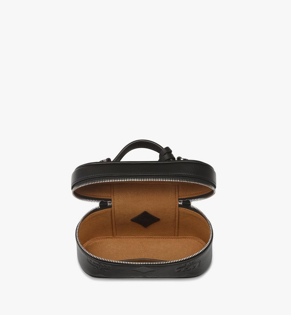 MWRGSTA01BK001-Aren Vanity Case in Maxi Monogram Leather|BLACK