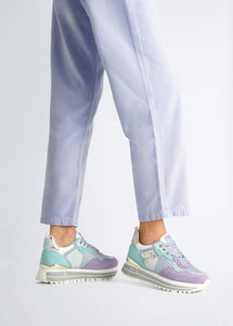 purple and light blue