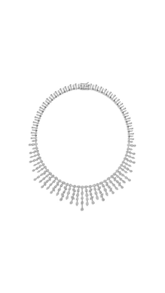 Rosy Blue Necklace - BDNK21012A