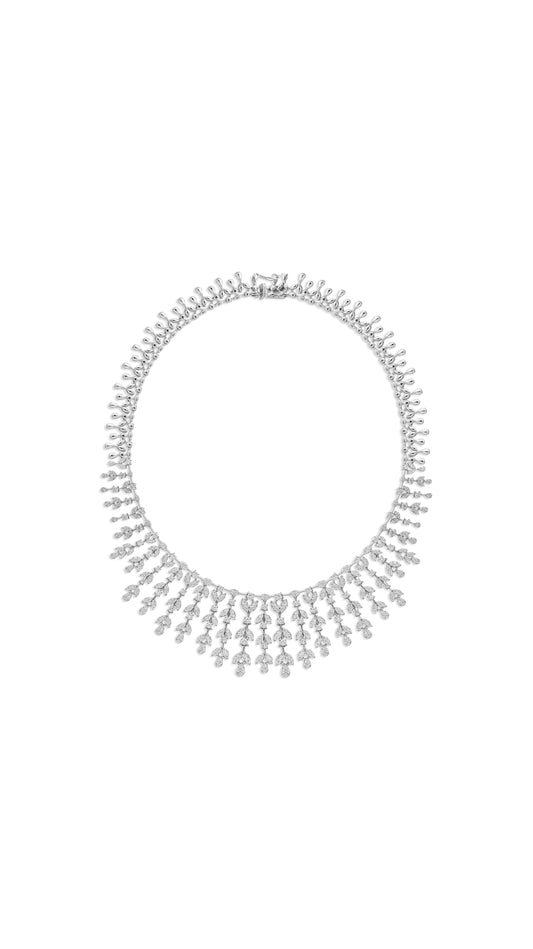 Rosy Blue Necklace - BDNK21131C