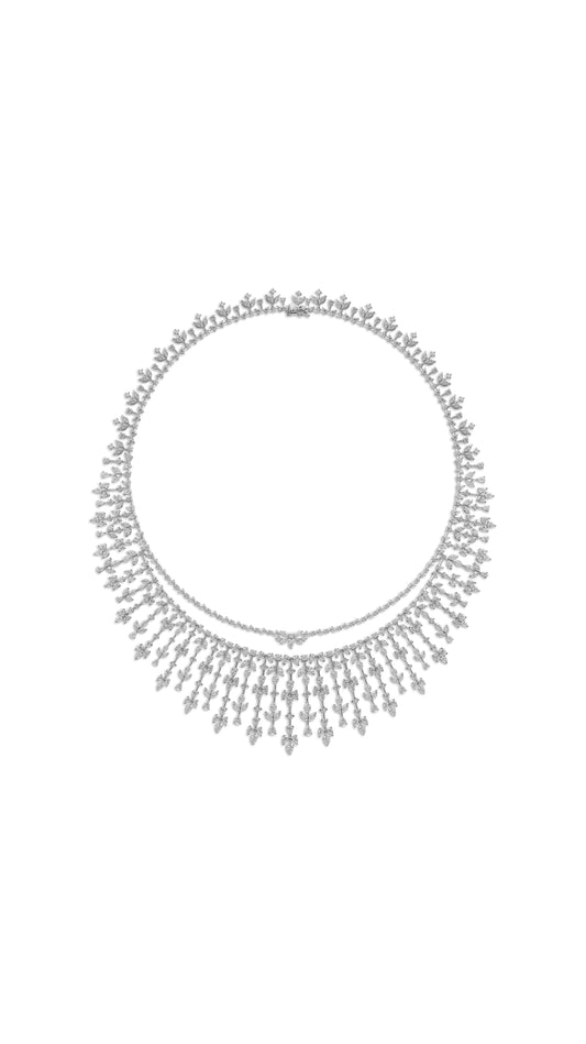 Rosy Blue Necklace - BDNK21522