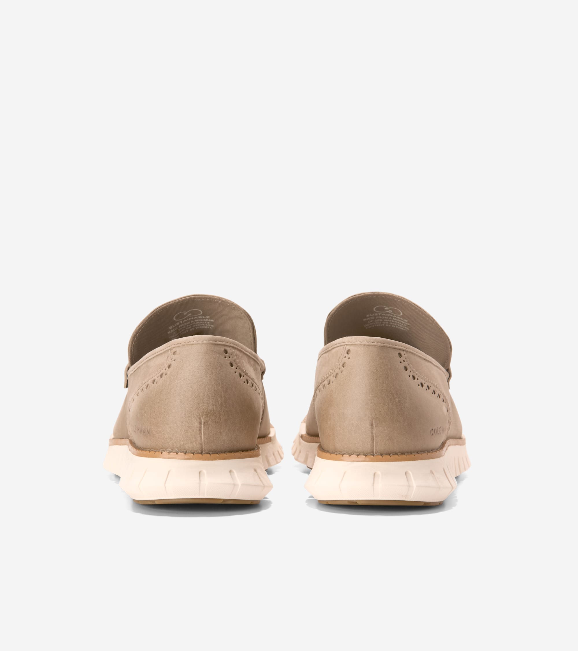 C40538:CH DARK LATTE NUBUCK / NATURAL TAN/ IVORY