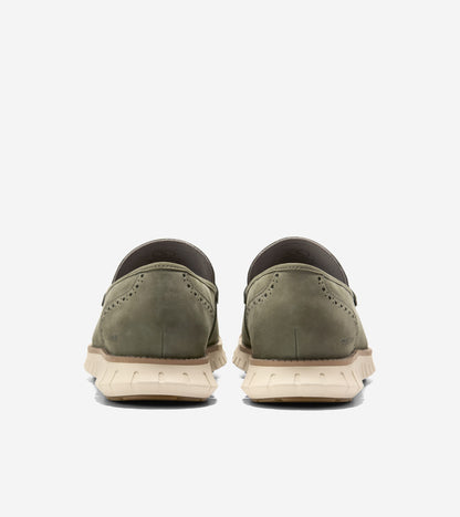 C42513:DUSTY OLIVE NUBUCK / NATURAL / ANGRORA