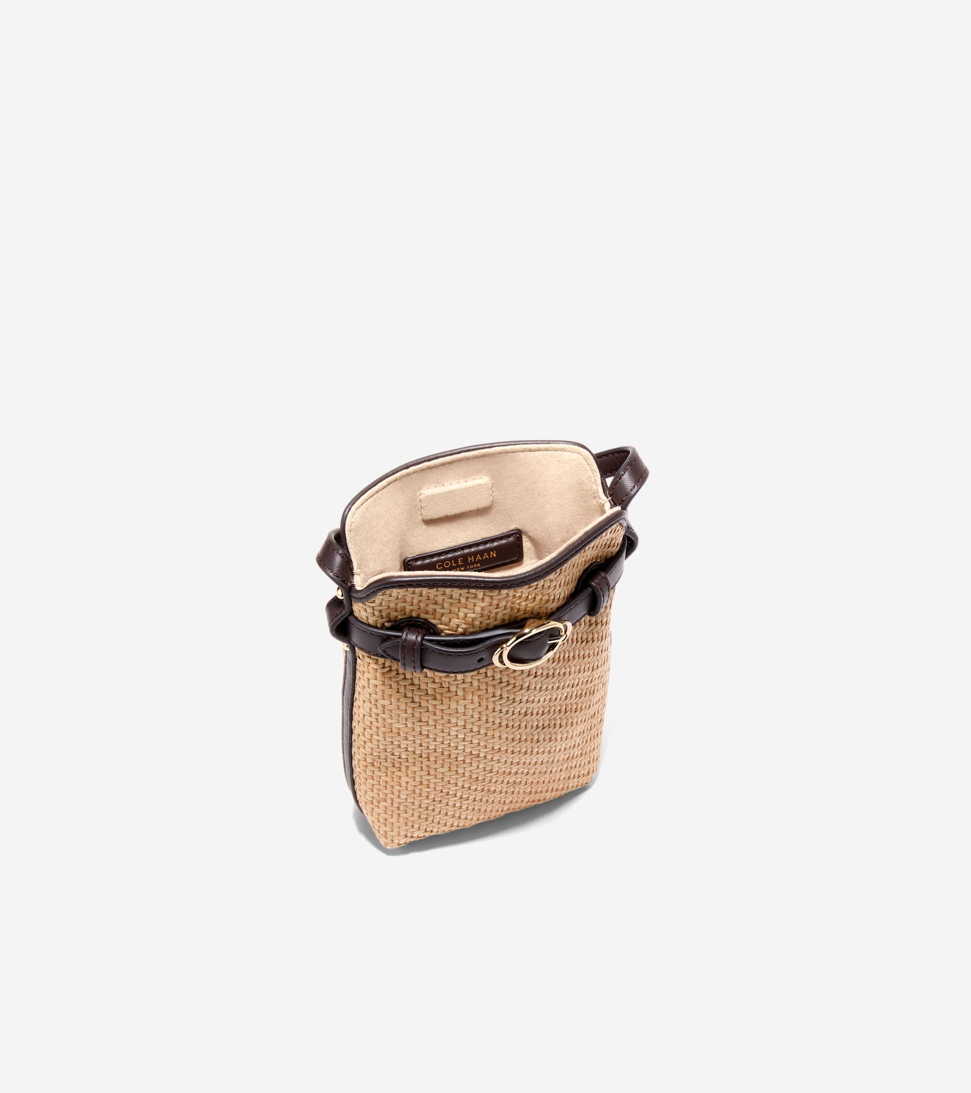 U08698:NATURAL RAFFIA / DARK CHOCOLATE:0000