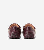 W34024:CH BLACK GARNET LIZARD PRT LTR