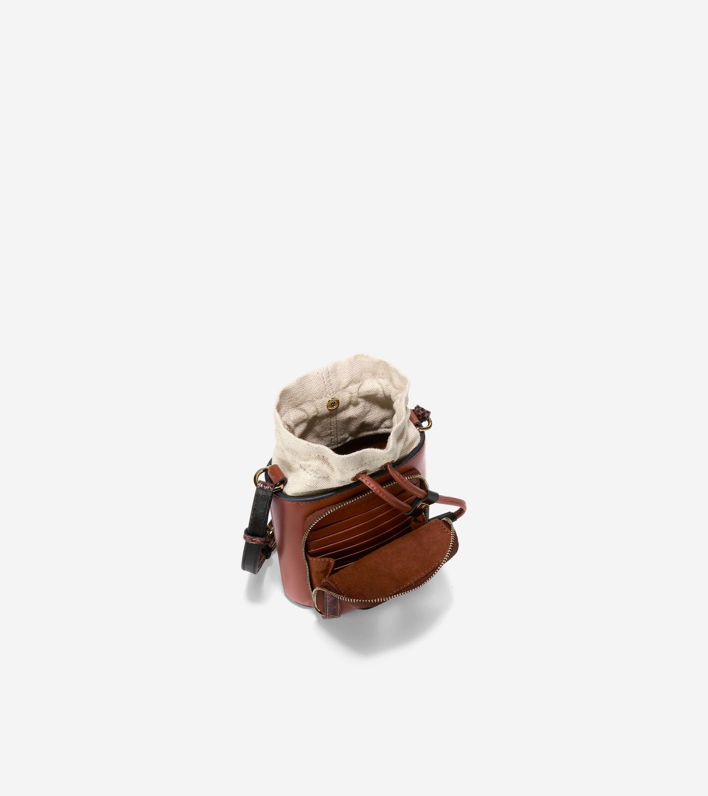 U07693:NATURAL CANVAS/DK. CUOIO/BROWN SNAKE/BLACK:0000