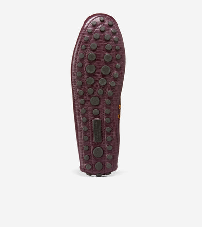 W34024:CH BLACK GARNET LIZARD PRT LTR