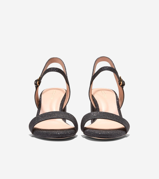 W34938:BLACK GLITTER MESH