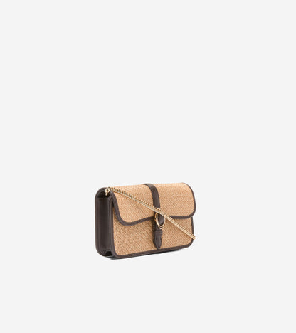 U08203:NATURAL RAFFIA/DK. CHOCOLATE:0000