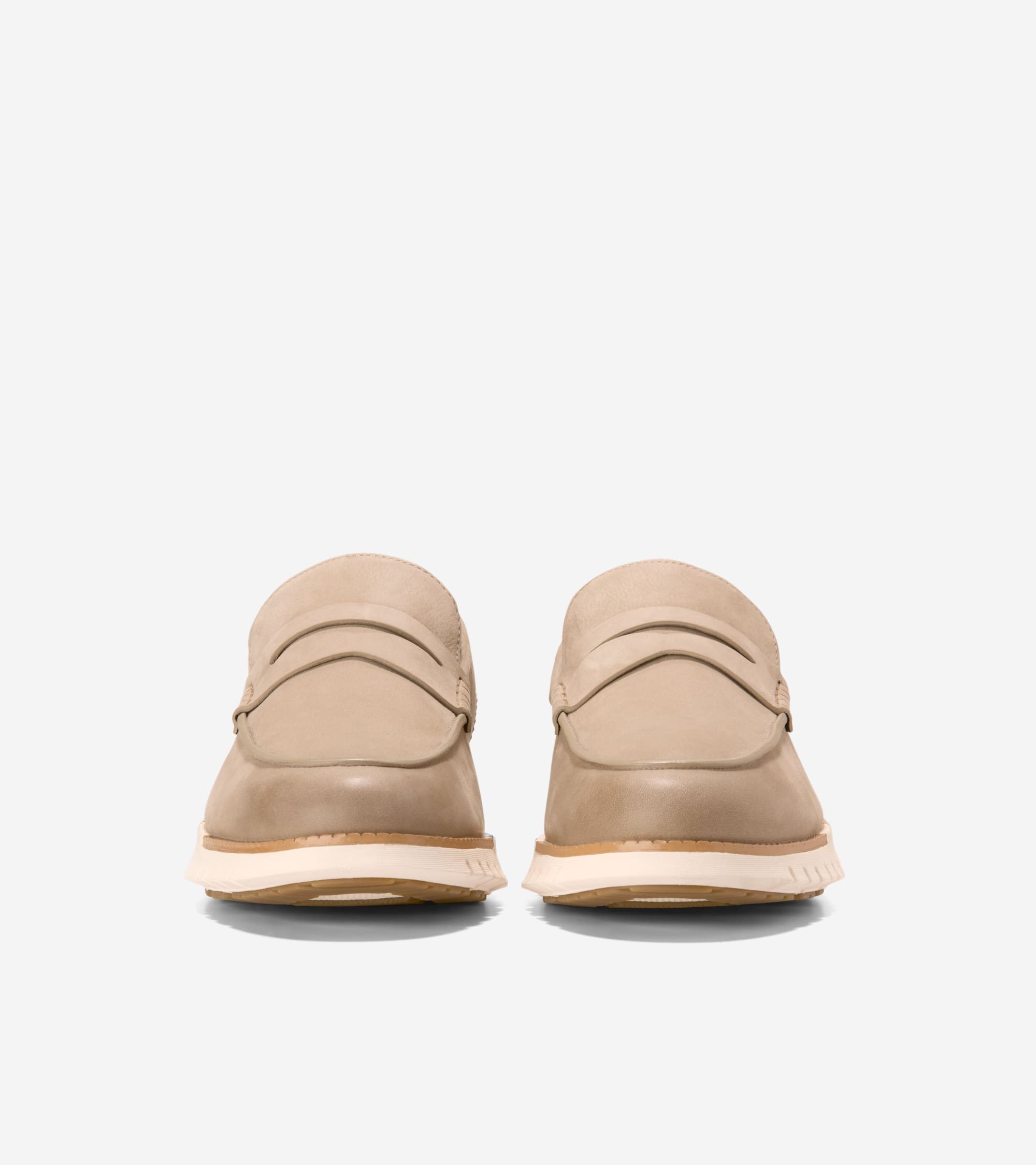 C40538:CH DARK LATTE NUBUCK / NATURAL TAN/ IVORY