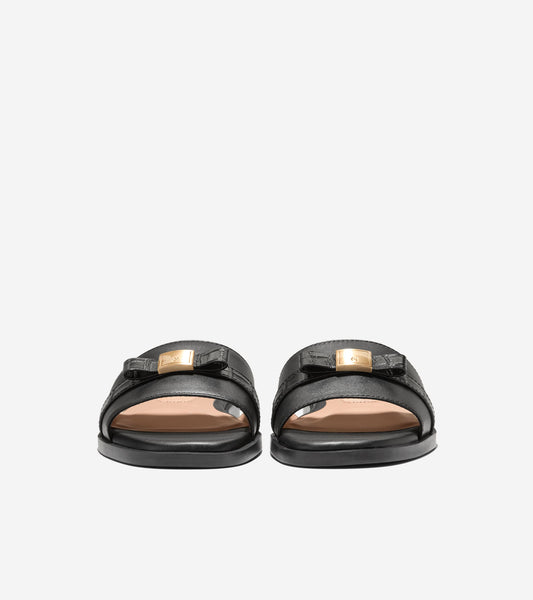 W35781:BLACK LTHR/BLACK CROC PRINT