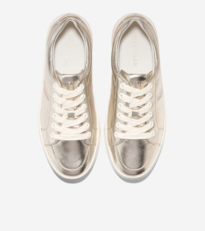 W31801:SOFT GOLD METALLIC/IVORY