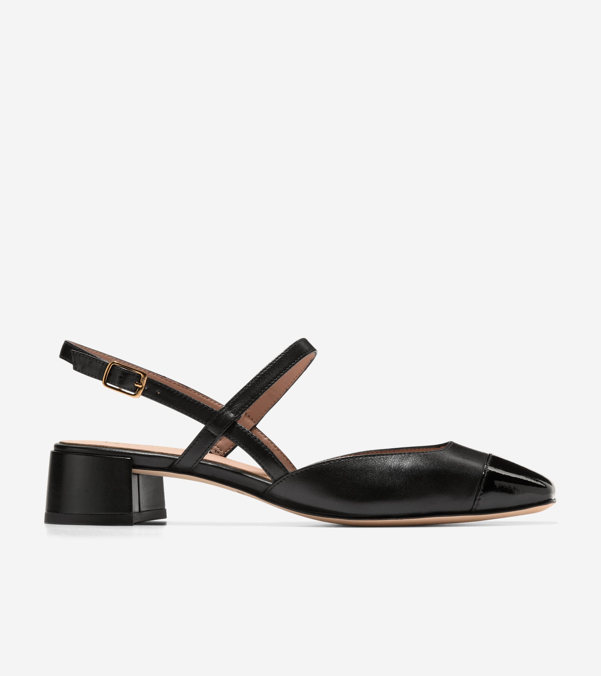 W33885:BLACK LTR / BLACK PATENT