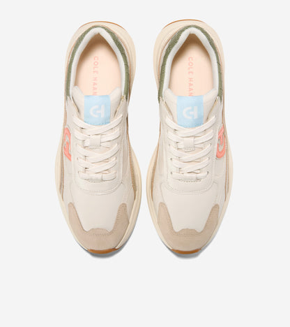 W33381:IVORY/CH OAT SUEDE/OIL GREEN SUEDE/GOLD METALLIC/IVORY-OIL GREEN