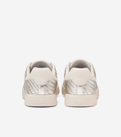 W37719:CHAMPAGNE GEN WEAVE LEATHER