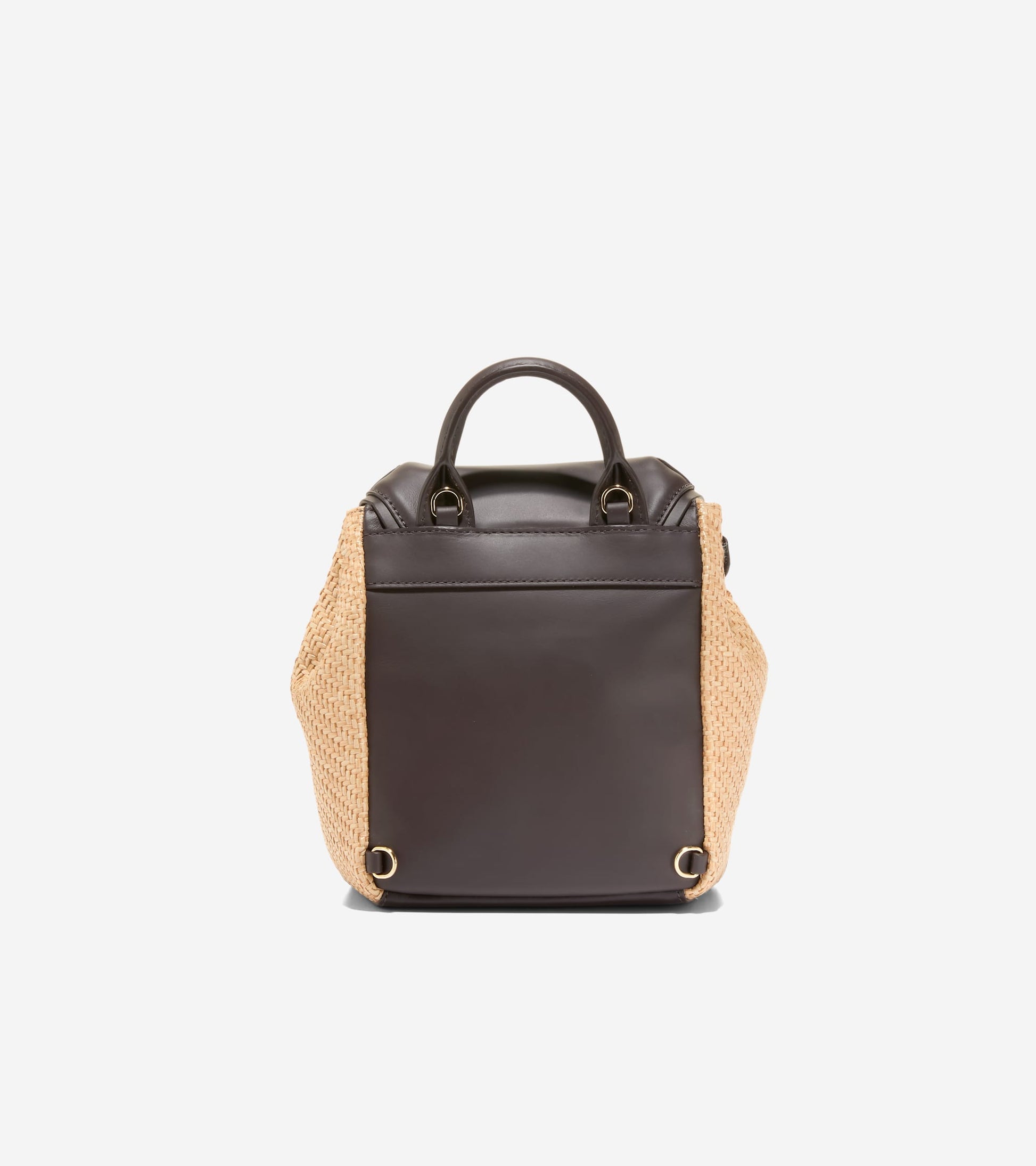 U08697:NATURAL RAFFIA / DARK CHOCOLATE:0000