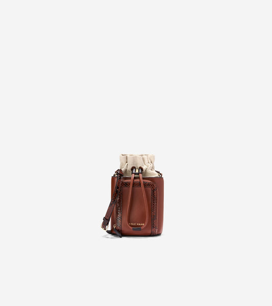 U07693:NATURAL CANVAS/DK. CUOIO/BROWN SNAKE/BLACK:0000