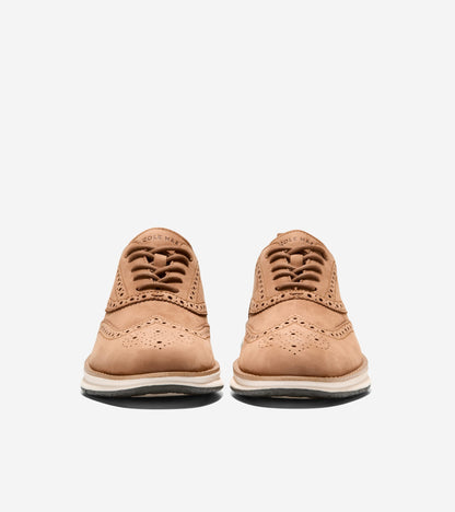 C41644:GOLDEN TOFFEE NUBUCK/ CHINA BLUE/IVORY