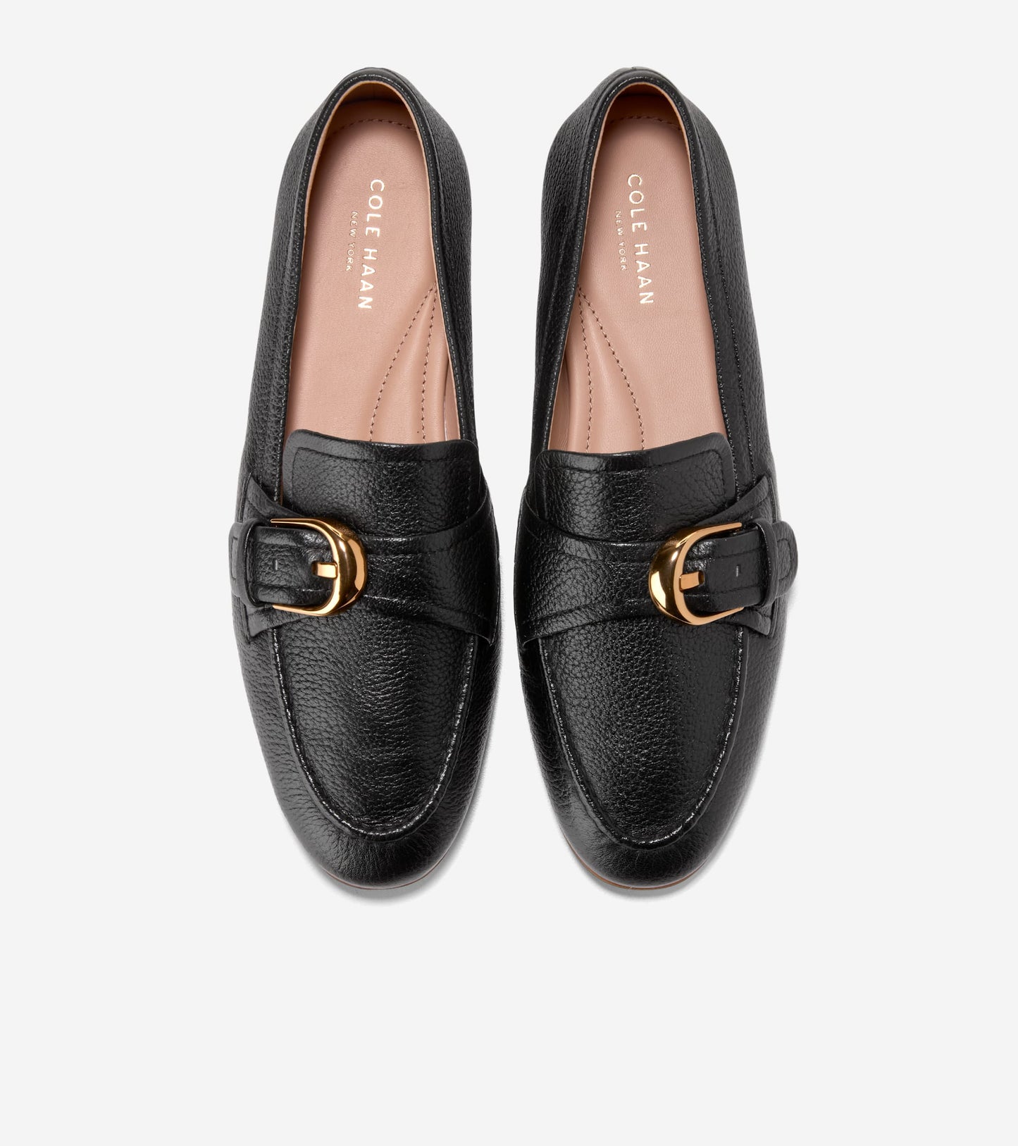 W35402:BLACK TUMBLED LEATHER