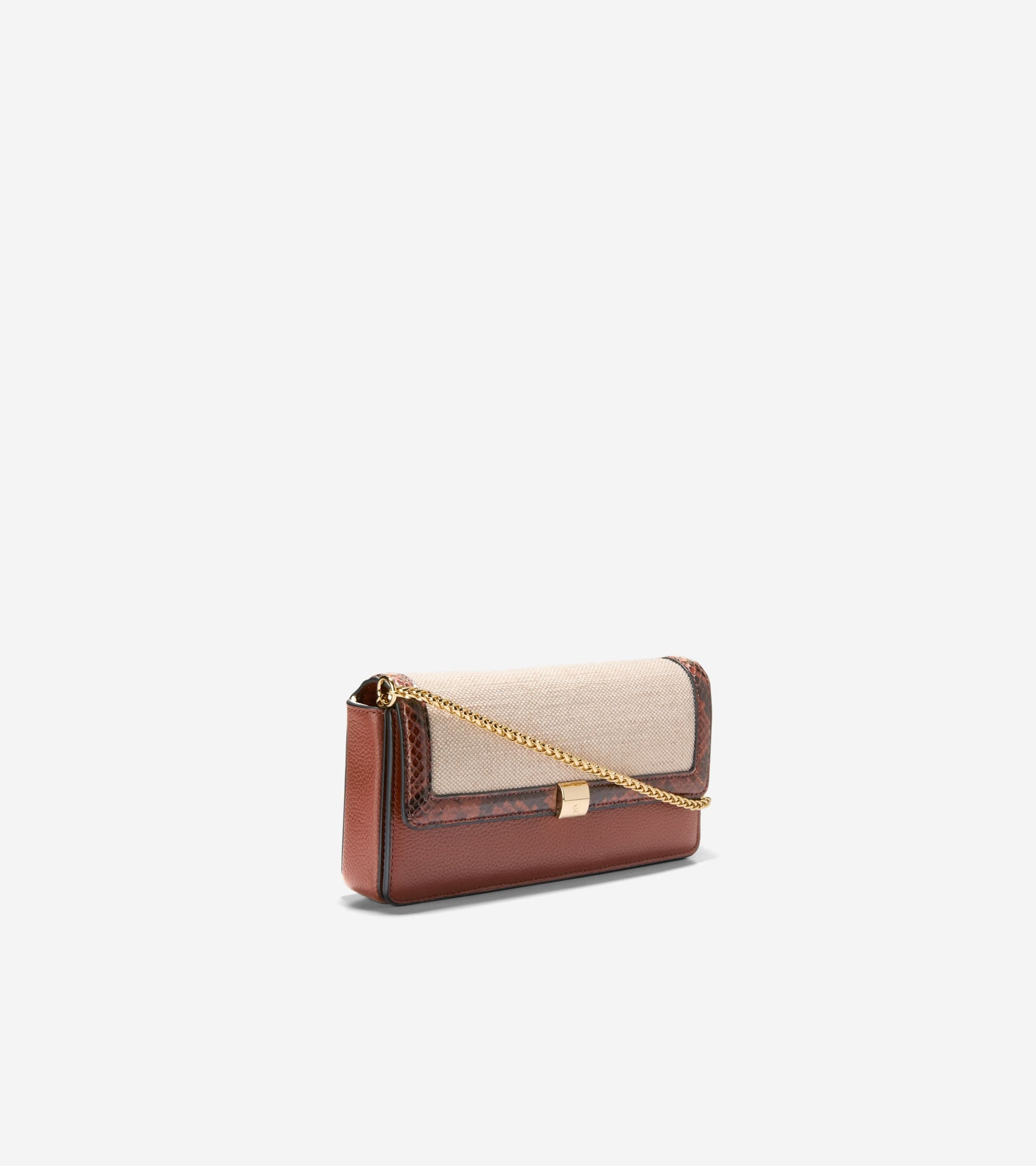 U07904:NATURAL CANVAS / DARK CUOIO / BROWN SNAKE / BLACK:0000
