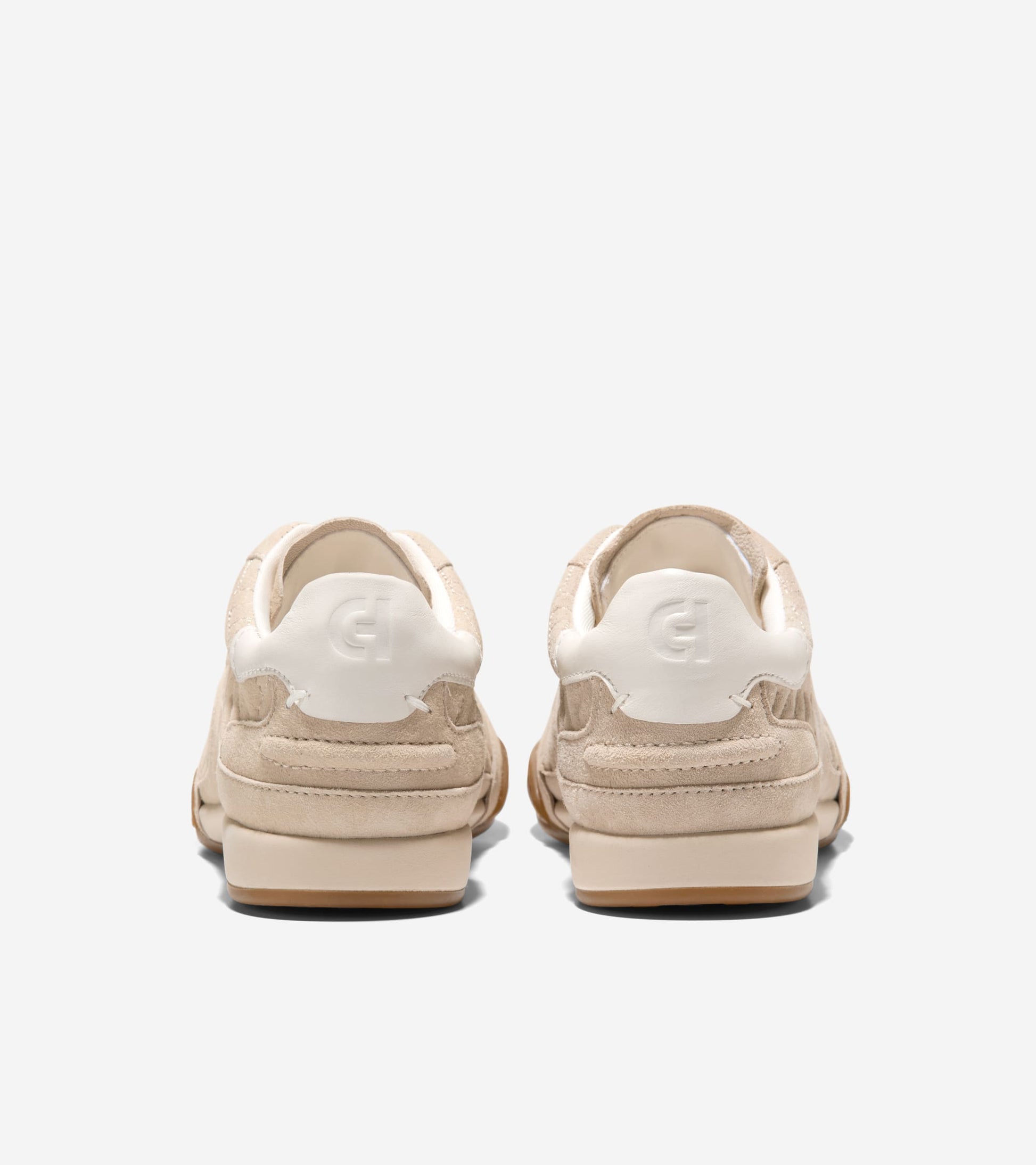 W33763:CH LT SESAME SUEDE/IVORY