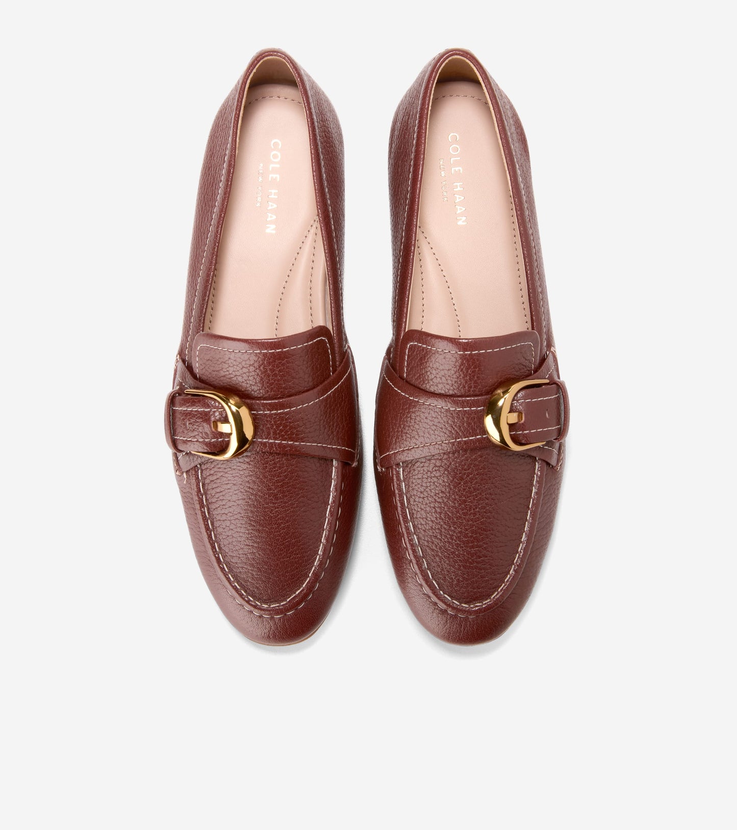 W35403:CH MAHOGANY TUMBLED LEATHER