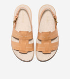 W32744:BISCUIT LTHR/NATURAL CANVAS