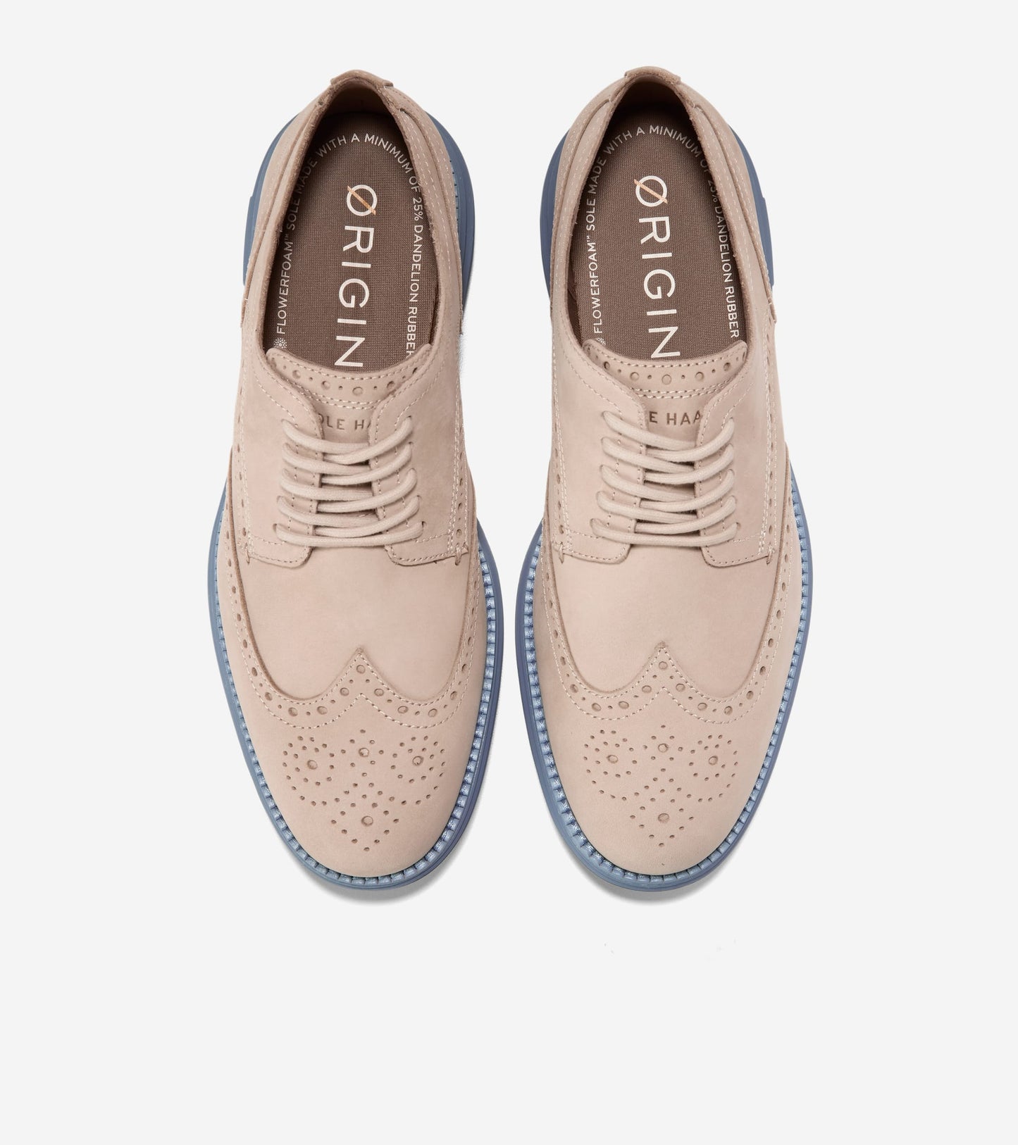 C39860:CH LT SESAME NUBUCK / FADED DENIM / CHINA BLUE